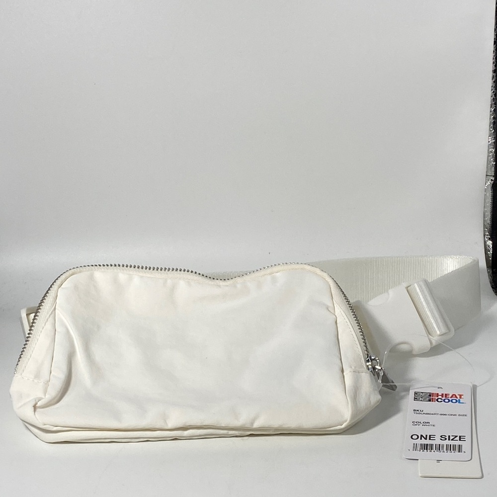 32 Degrees Off White Belt Bag OS NWT